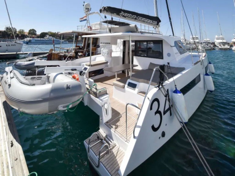 Catamaran hire in Zadar - Aventura aventura 34