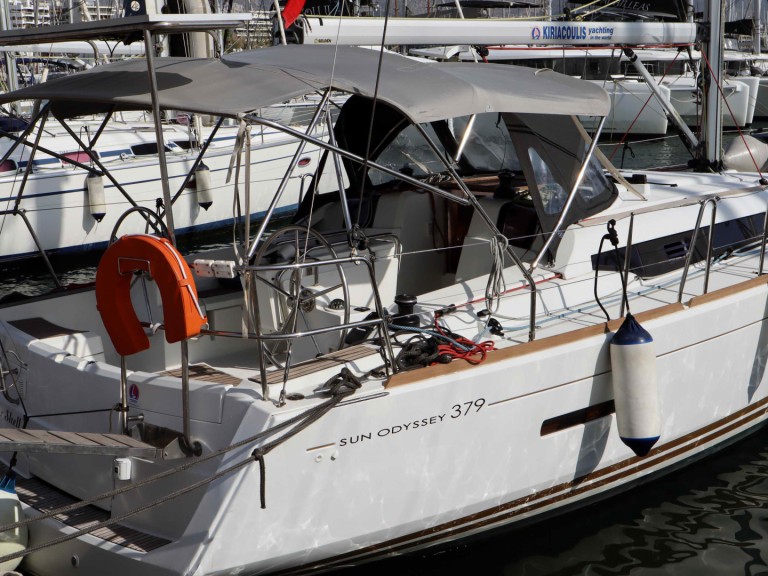 Charter a Jeanneau Sun Odyssey 379 in Alimos on Samboat