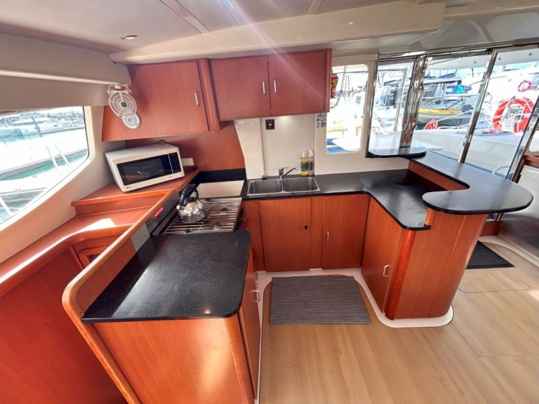 Hire Catamaran Leopard Catamarans / Robertson & Caine with a boat licence