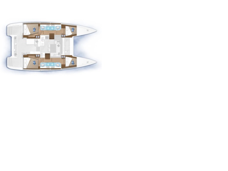 Hire Catamaran Lagoon with a boat licence