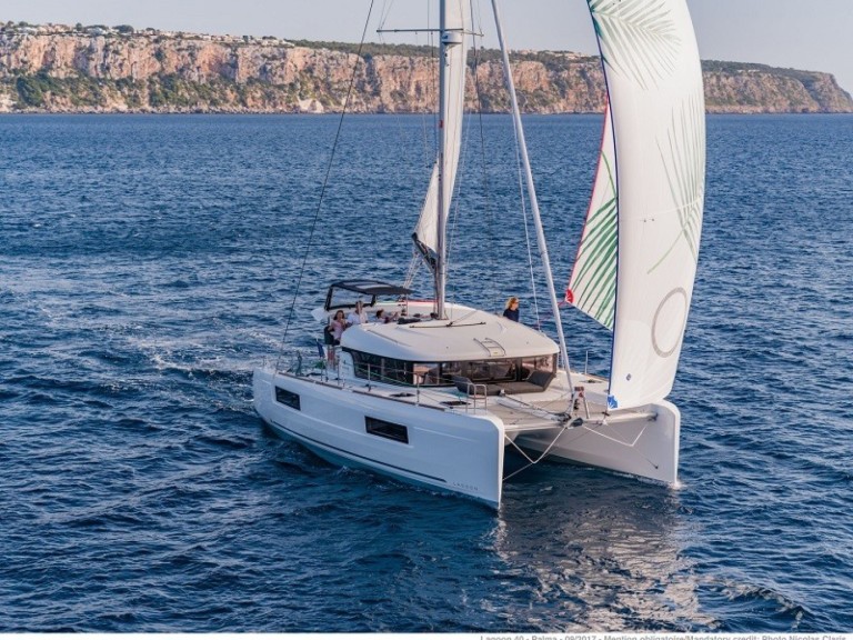 Lagoon Lagoon 40 charter bareboat or skippered in  Seget Donji
