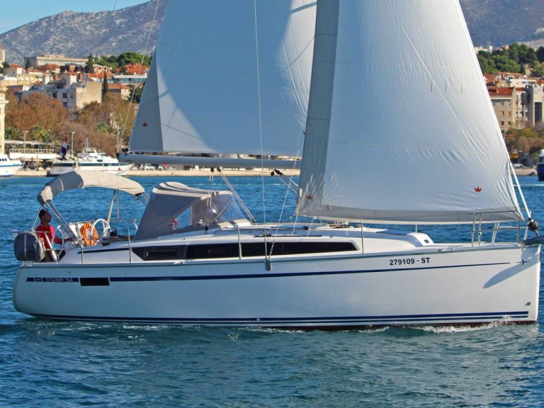Bavaria Cruiser 34 charter bareboat or skippered in  Split