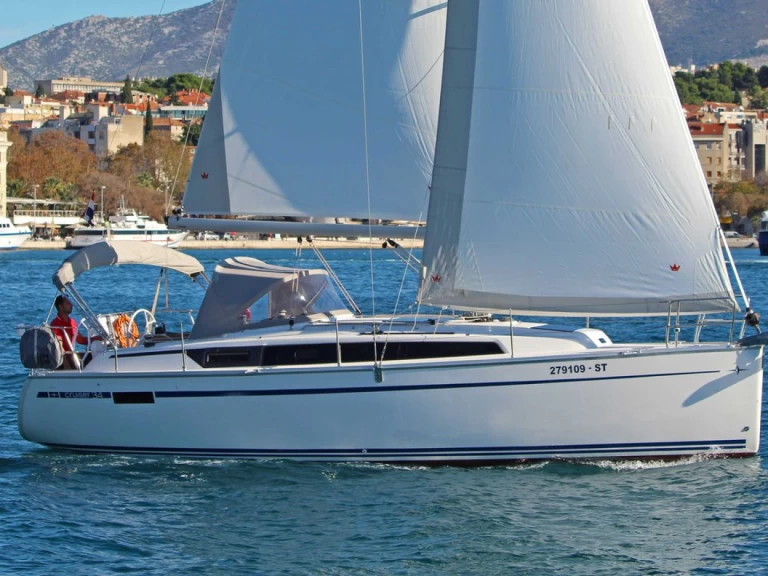 Bavaria Cruiser 34 charter bareboat or skippered in  Split