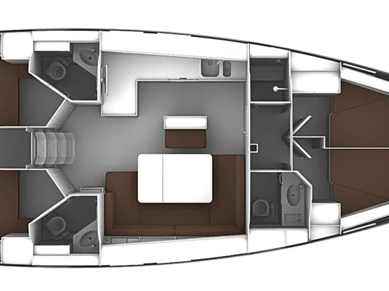 Yacht hire Fethiye cheap Cruiser 46