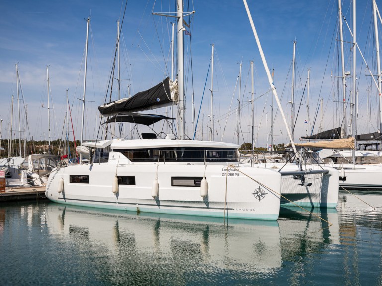 Lagoon Lagoon 46 charter bareboat or skippered in  Pomer