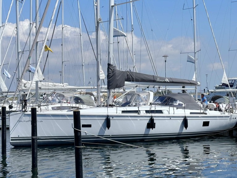 Hanse Hanse 458 charter bareboat or skippered in  Palma de Mallorca