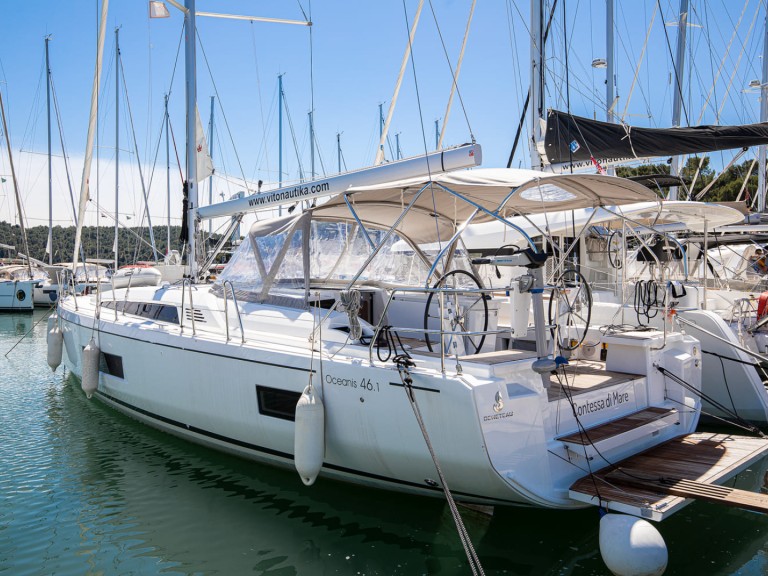 Sailboat hire in Pomer - Bénéteau Oceanis 46.1