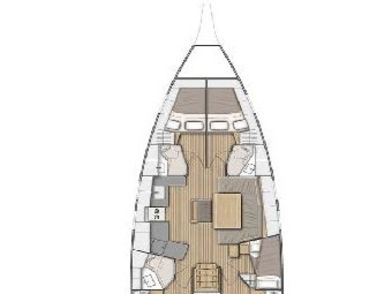 Hire Sailboat Bénéteau with a boat licence