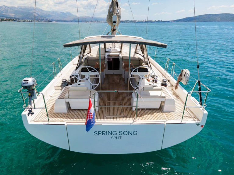Yacht hire Kaštela cheap Oceanis 54