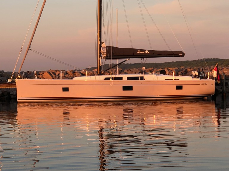 Hanse Hanse 508 charter bareboat or skippered in  Punat