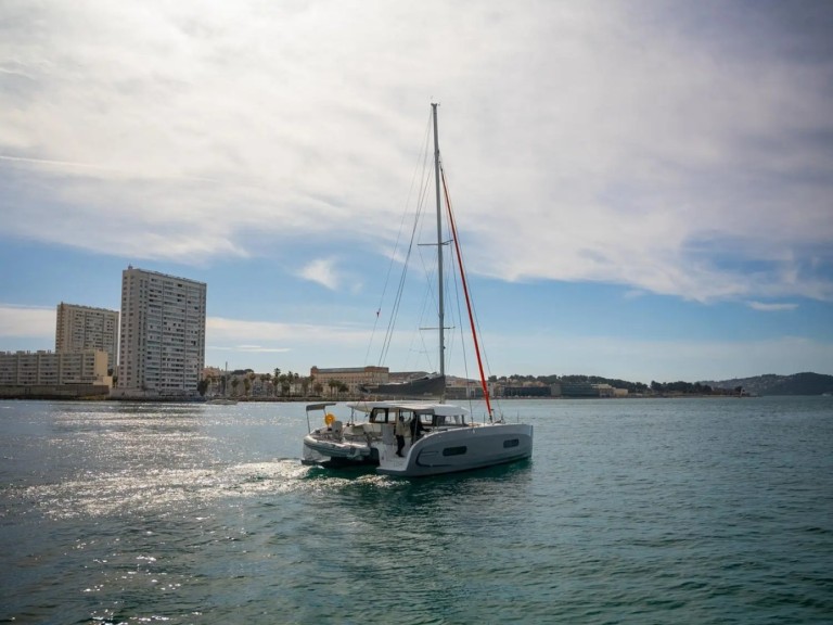 Hire Catamaran Excess with a boat licence