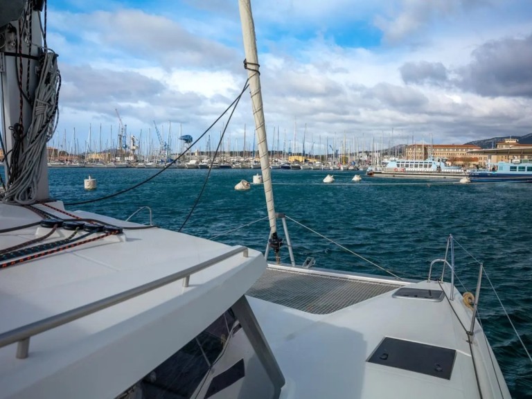 Fountaine Pajot Isla 40 charter bareboat or skippered in  Toulon