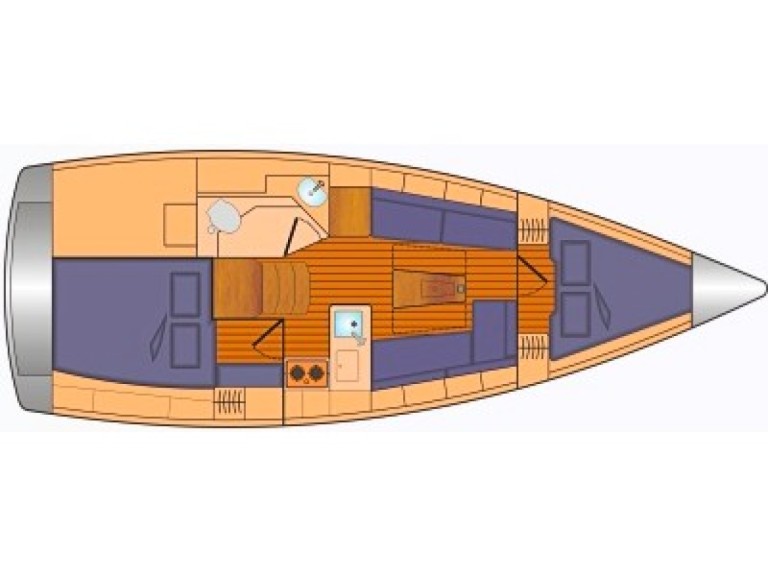 Hire a Bavaria Cruiser 34 Saltsjö-duvnäs