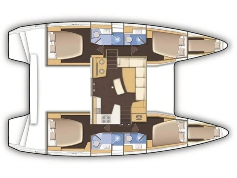Catamaran to hire Propriano at the best price