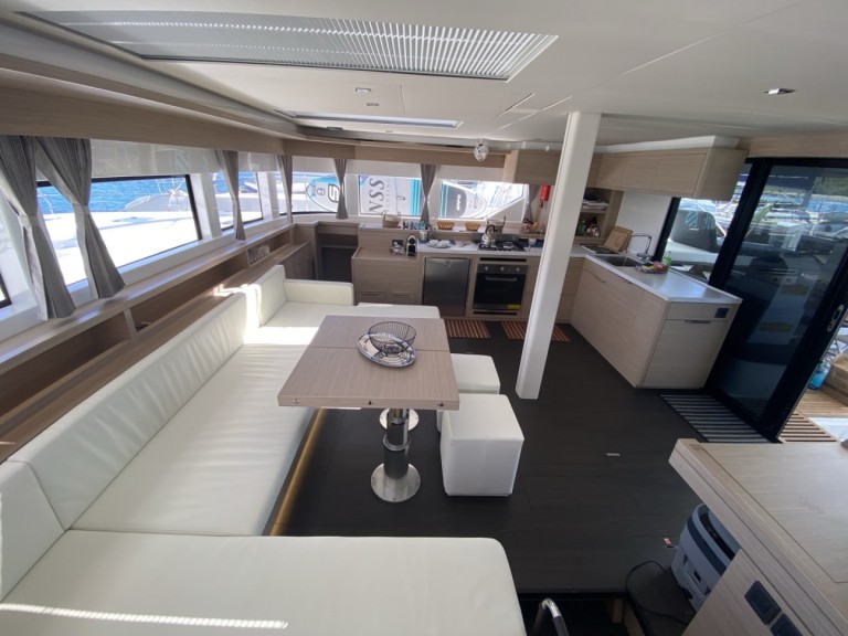 Lagoon Lagoon 55 charter bareboat or skippered in  Cugnana Verde