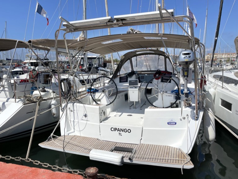 Jeanneau Sun Odyssey 389 charter bareboat or skippered in  Hyères
