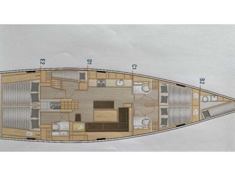 Yacht hire Portimão cheap Hanse 508