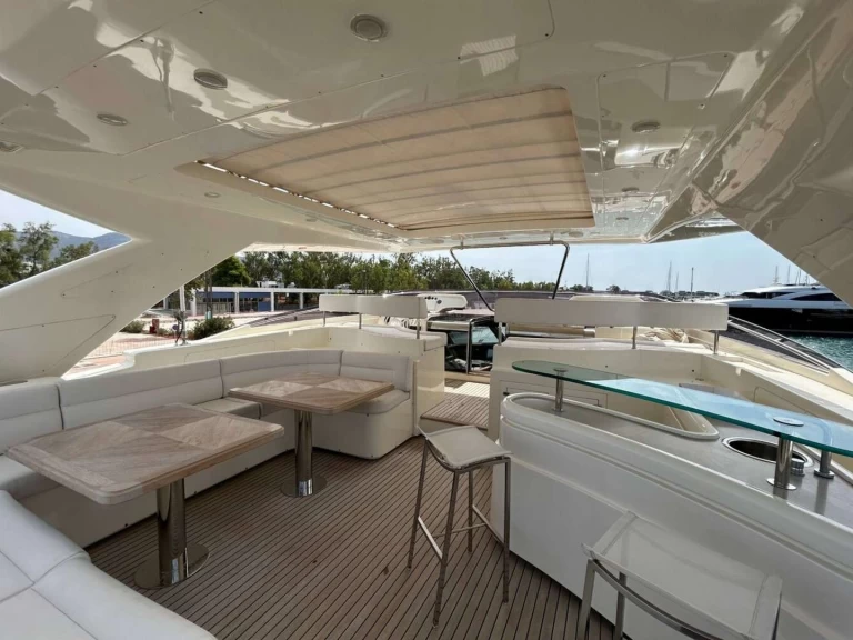 Luxury Yacht hire in Athens - Ferretti WATCH ME