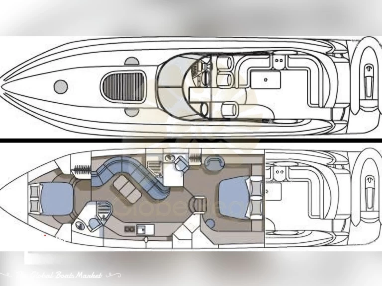 Yacht charter Ibiza Town - Sunseeker sunseeker 56 on SamBoat