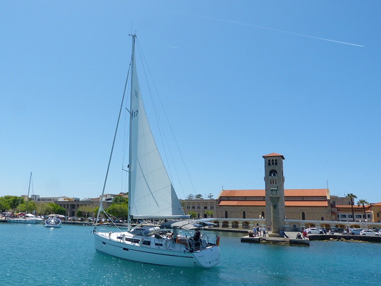 Bavaria Cruiser 37 charter bareboat or skippered in  Rhodes (City)