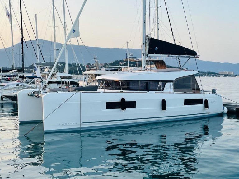 Lagoon Lagoon 40 charter bareboat or skippered in  Deme of Volos