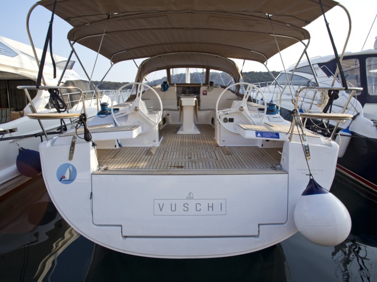 Elan Impression 50 charter bareboat or skippered in  Pula
