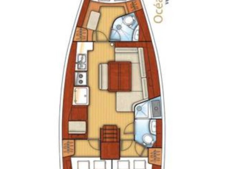 Charter a Bénéteau Oceanis 43 in Adaköy on Samboat