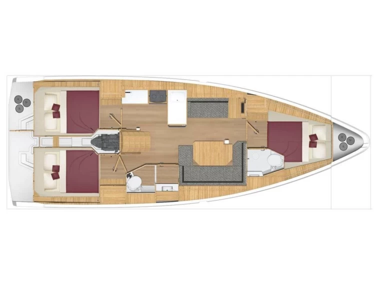 Sailboat hire in Trogir - Bavaria Bavaria C38