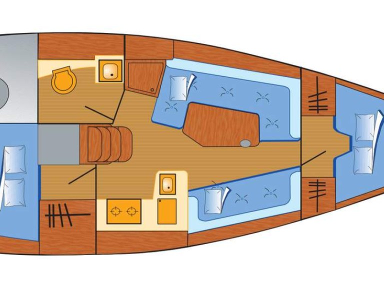 Sailboat hire in Heiligenhafen - Hanse Hanse 325