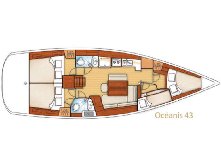 Hire Sailboat Bénéteau with a boat licence