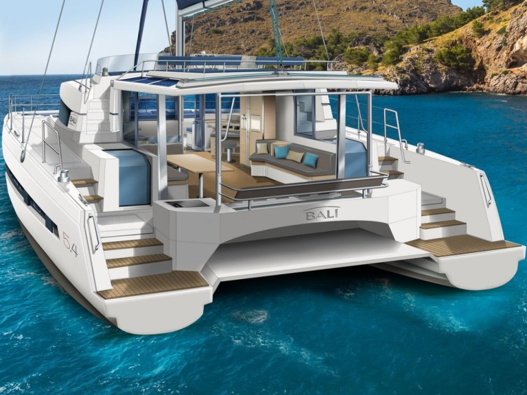 Bali Catamarans Bali 5.4 charter bareboat or skippered in  Alimos