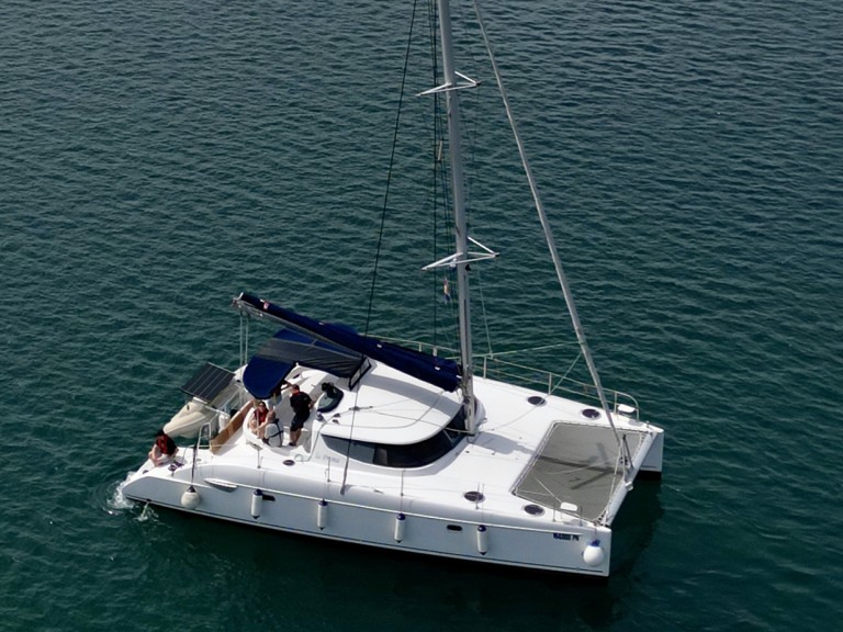 Fountaine Pajot Lavezzi 40 charter bareboat or skippered in  Primošten