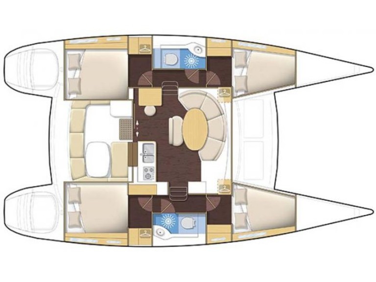 Catamaran to hire Kos at the best price