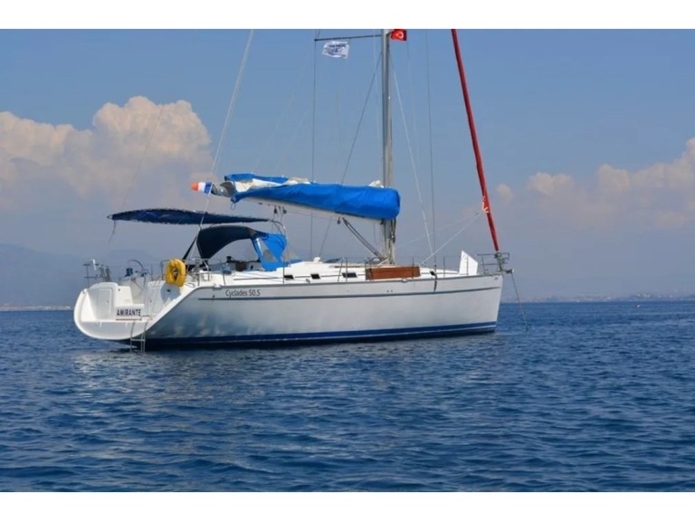 Bénéteau Cyclades 50.5 charter bareboat or skippered in  Alimos
