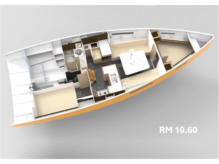 RM RM 1060 charter bareboat or skippered in  Saint-Quay-Portrieux