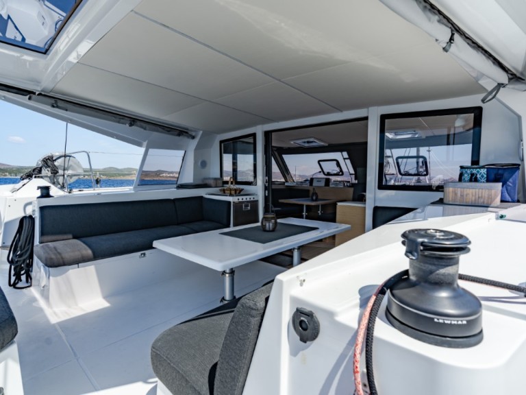 Nautitech Nautitech 40 charter bareboat or skippered in  Lávrio