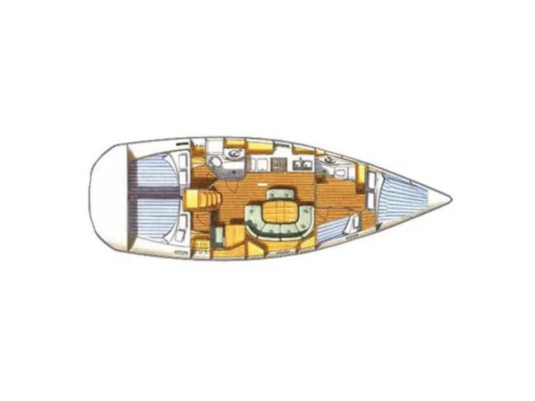 Hire Sailboat Bénéteau with a boat licence