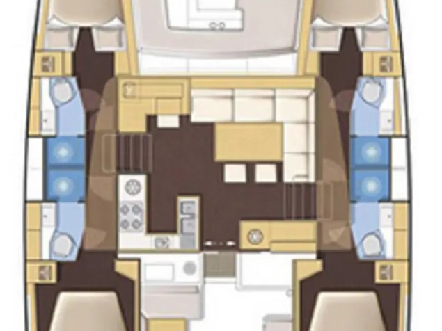 Hire Catamaran Lagoon with a boat licence