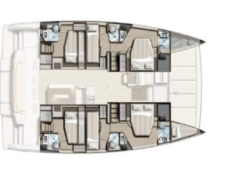 Catamaran hire in Palermo - Bali Bali 4.8