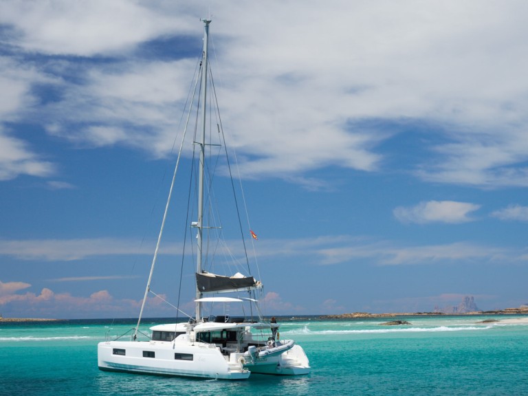 Lagoon Lagoon 46 charter bareboat or skippered in  Sant Antoni de Portmany