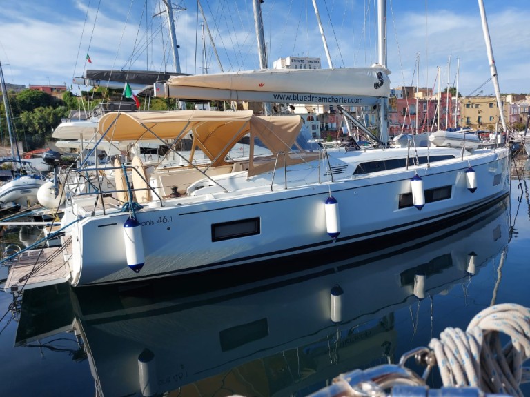 Bénéteau Oceanis 46 charter bareboat or skippered in  Procida