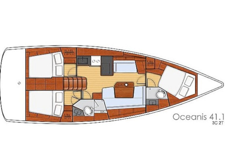 Yacht charter Lefkáda - Bénéteau Oceanis 41.1 on SamBoat