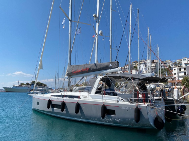 Hire a Bénéteau Oceanis 51.1 (AC, Gen, Watermaker) Skiathos