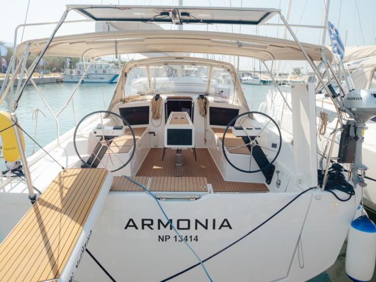 Dufour Dufour 430 charter bareboat or skippered in  Skiathos