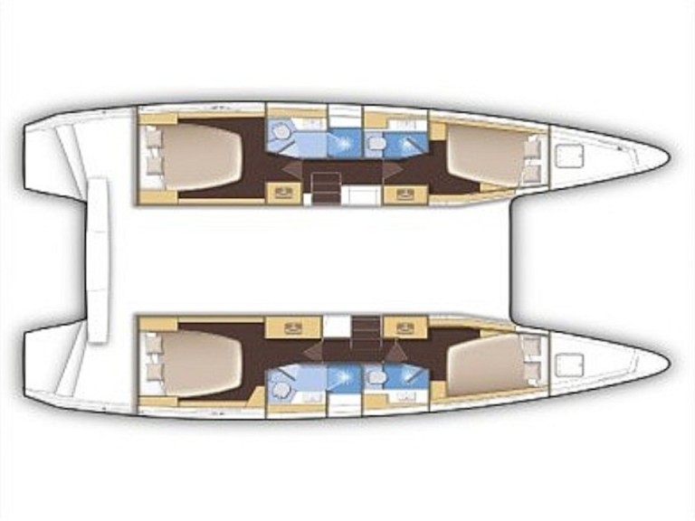 Hire Catamaran Lagoon with a boat licence
