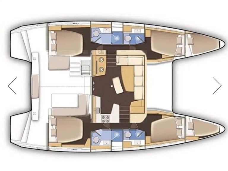 Catamaran hire in Kalamata - Lagoon Lagoon 42