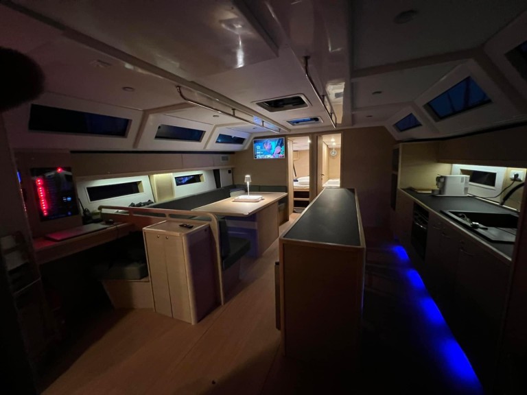 D&D Yacht D&D Kufner 54 charter bareboat or skippered in  Salerno