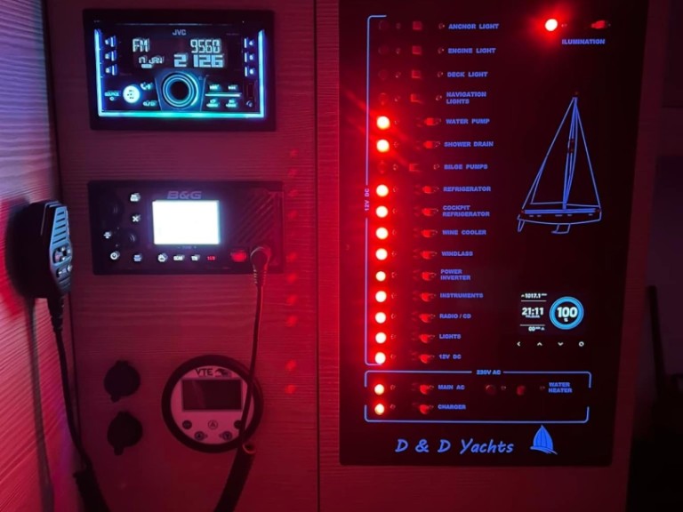 Hire a D&D Yacht D&D Kufner 54 Salerno