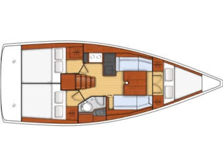 Yacht hire Palermo cheap Oceanis 35.1