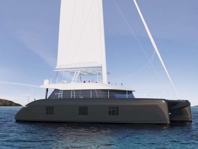 Yacht hire Athens cheap Sunreef 60